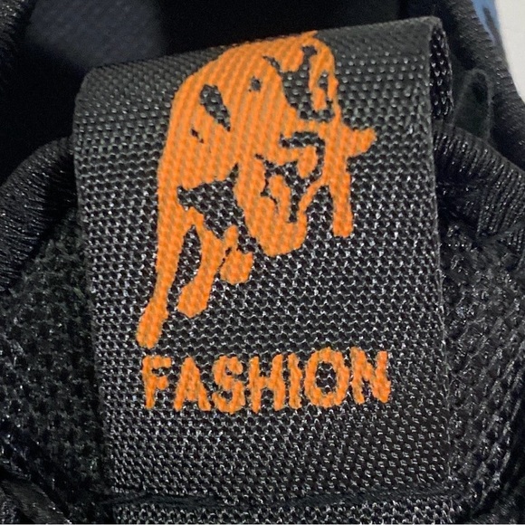 NWT Fashion Men's 9 Black Athletic Shoes - Picture 9 of 10